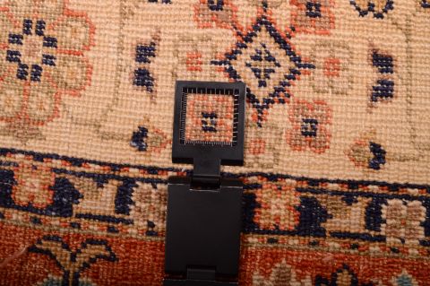 Chobi Orange Hand Knotted 41 X 59 Area Rug 100-75237 Image 10
