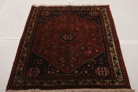 Abadeh Multicolor Hand Knotted 34 X 46 Area Rug 100-75256 Image 2