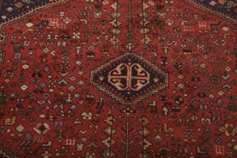 Abadeh Multicolor Hand Knotted 34 X 46 Area Rug 100-75256 Image 3