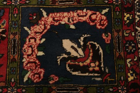 Bakhtiar Multicolor Hand Knotted 35 X 53 Area Rug 155-75267 Image 3