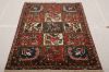 Bakhtiar Multicolor Hand Knotted 35 X 53  Area Rug 155-75267 Thumb 1