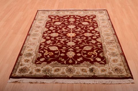 Jaipur Red Hand Knotted 40 X 60 Area Rug 100-75275 Image 1