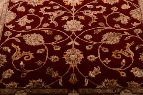 Jaipur Red Hand Knotted 40 X 60 Area Rug 100-75275 Image 2