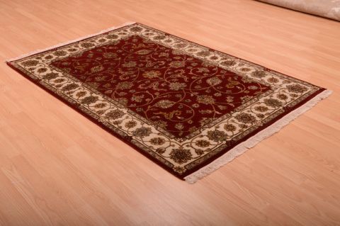 Jaipur Red Hand Knotted 40 X 60 Area Rug 100-75275 Image 5