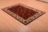 Jaipur Red Hand Knotted 40 X 60  Area Rug 100-75275 Thumb 5