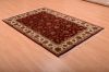 Jaipur Red Hand Knotted 40 X 60 Area Rug 100-75275 Thumb 5