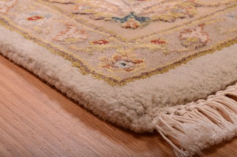 Jaipur Beige Hand Knotted 41 X 60 Area Rug 100-75277 Image 9