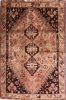 Shiraz Multicolor Hand Knotted 58 X 80  Area Rug 155-75280 Thumb 0