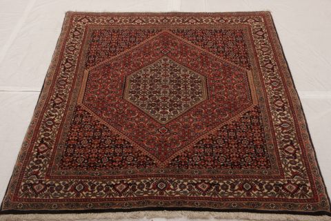 Bidjar Multicolor Hand Knotted 39 X 54 Area Rug 155-75289 Image 2