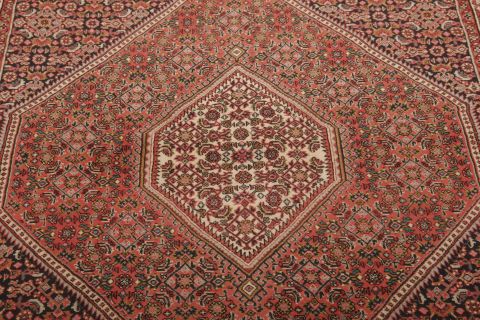 Bidjar Multicolor Hand Knotted 39 X 55  Area Rug 155-75296 Image 3