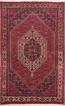 Age New Aera Rugs Free Shipping Bidjar Multicolor Hand Knotted 3 7 X 5 Area Rug 155