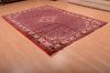 Hamedan Red Hand Knotted 611 X 100  Area Rug 100-75311 Thumb 6