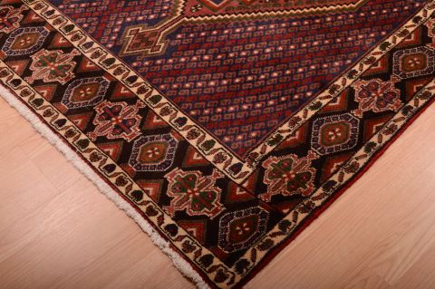 Shahre Babak Beige Hand Knotted 610 X 105 Area Rug 100-75313 Image 4