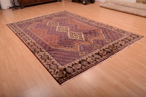 Shahre Babak Beige Hand Knotted 610 X 105 Area Rug 100-75313 Image 6