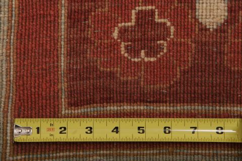 Oushak Multicolor Hand Knotted 90 X 120  Area Rug 155-75316 Image 6