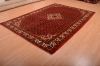 Hamedan Red Hand Knotted 611 X 100  Area Rug 100-75317 Thumb 3