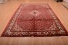 Hamedan Red Hand Knotted 611 X 100  Area Rug 100-75317 Thumb 4
