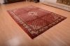 Hamedan Red Hand Knotted 611 X 100 Area Rug 100-75317 Thumb 5