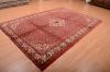 Hamedan Red Hand Knotted 611 X 100  Area Rug 100-75317 Thumb 6