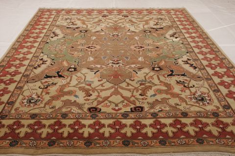 Oushak Multicolor Hand Knotted 811 X 117  Area Rug 155-75320 Image 2