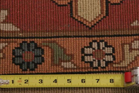 Oushak Multicolor Hand Knotted 811 X 117  Area Rug 155-75320 Image 6