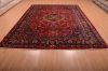 Mashad Red Hand Knotted 82 X 110  Area Rug 100-75321 Thumb 1