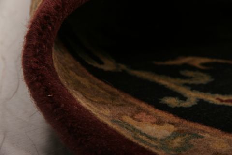 Kashan Multicolor Hand Knotted 811 X 122  Area Rug 155-75323 Image 5