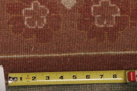 Oushak Multicolor Hand Knotted 91 X 127  Area Rug 155-75325 Image 5