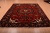 Heriz Red Hand Knotted 70 X 113  Area Rug 100-75328 Thumb 5