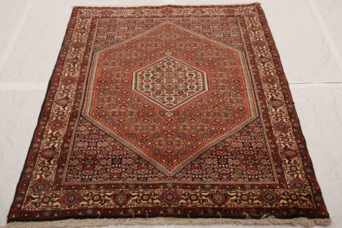 Bidjar Multicolor Hand Knotted 37 X 56  Area Rug 155-75357 Image 2