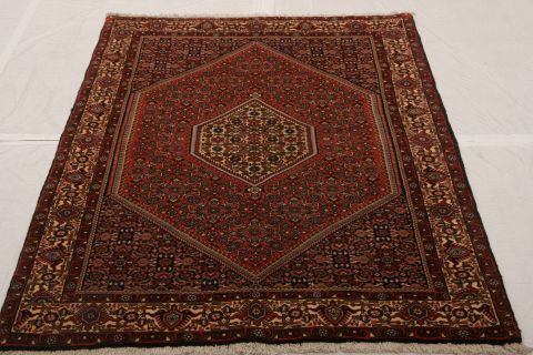 Bidjar Multicolor Hand Knotted 37 X 56  Area Rug 155-75357 Image 4