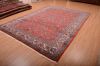 Sarouk Red Hand Knotted 84 X 115 Area Rug 100-75360 Thumb 7