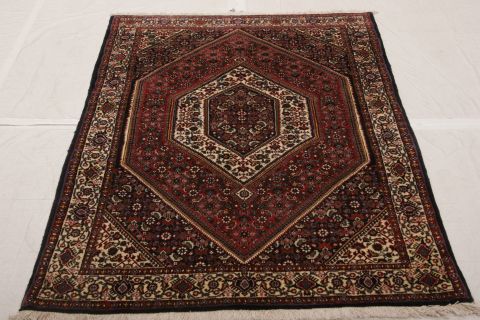 Bidjar Multicolor Hand Knotted 37 X 53  Area Rug 155-75369 Image 2