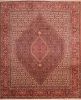 Bidjar Red Hand Knotted 81 X 99  Area Rug 100-75370 Thumb 0