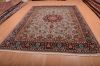 Yazd Beige Hand Knotted 80 X 112  Area Rug 100-75372 Thumb 1