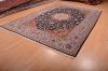 Sarouk Blue Hand Knotted 82 X 120  Area Rug 100-75381 Thumb 2