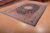 Sarouk Blue Hand Knotted 82 X 120 Area Rug 100-75381 Thumb 2
