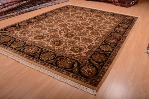Jaipur Beige Hand Knotted 90 X 1111 Area Rug 100-75384 Image 10