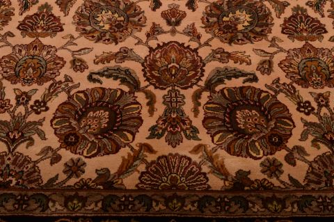 Jaipur Beige Hand Knotted 90 X 1111 Area Rug 100-75384 Image 12
