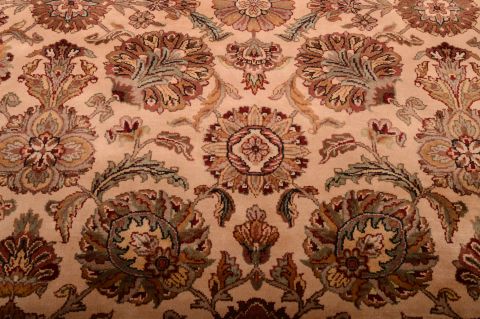 Jaipur Beige Hand Knotted 90 X 1111 Area Rug 100-75384 Image 4