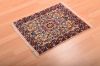 Sarouk Purple Square Hand Knotted 19 X 22  Area Rug 100-75386 Thumb 1