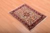 Sarouk Red Square Hand Knotted 110 X 24 Area Rug 100-75387 Thumb 2