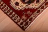 Sarouk Red Square Hand Knotted 17 X 21  Area Rug 100-75397 Thumb 2