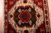 Sarouk Red Square Hand Knotted 17 X 21 Area Rug 100-75397 Thumb 3