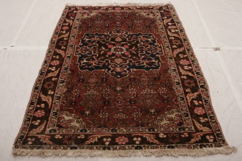 Bidjar Multicolor Hand Knotted 40 X 64  Area Rug 155-75407 Image 1