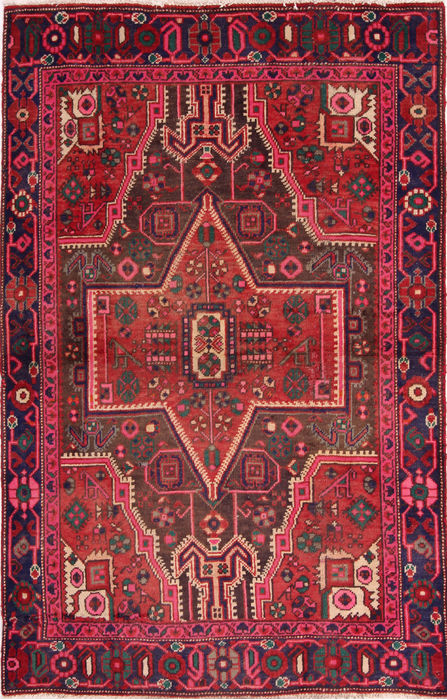 Mussel Multicolor Hand Knotted 38 X 60 Area Rug 155-75416 Image 0