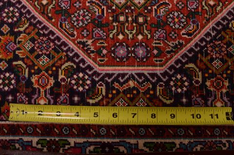 Bidjar Red Square Hand Knotted 19 X 21 Area Rug 100-75417 Image 7