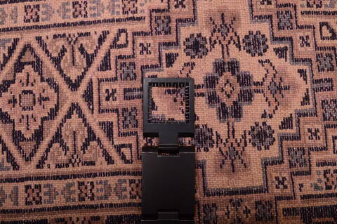 Pak-Persian Brown Hand Knotted 16 X 30  Area Rug 100-75420 Image 7