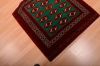 Baluch Green Square Hand Knotted 33 X 33 Area Rug 100-75423 Thumb 1