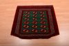 Baluch Green Square Hand Knotted 33 X 33 Area Rug 100-75423 Thumb 8